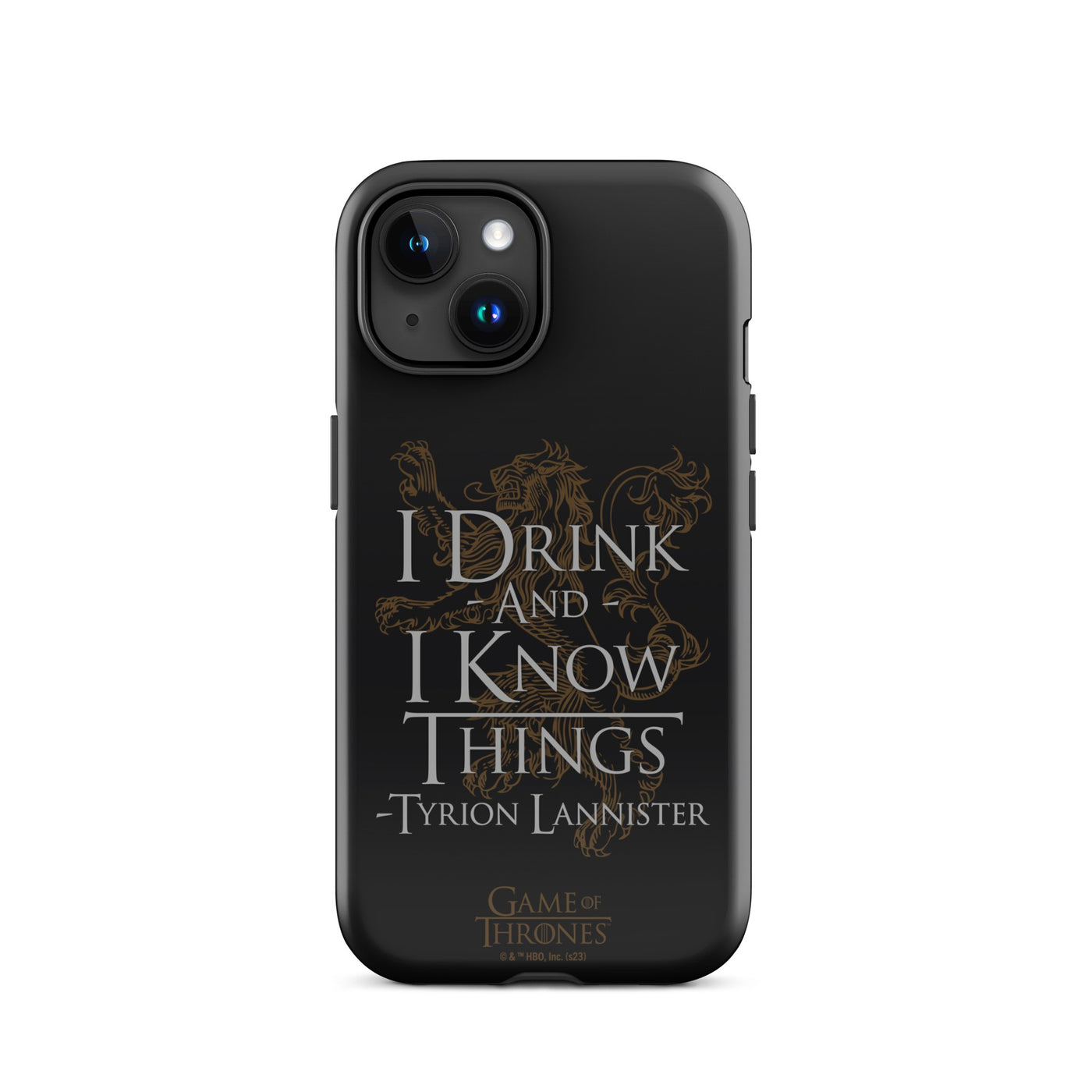 Game of Thrones I Drink and I Know Things iPhone Tough Case